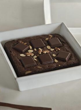 诺裔家 德式器 瓷王ASA高温白瓷深盘可耐热250度可烤箱正方形烤盘