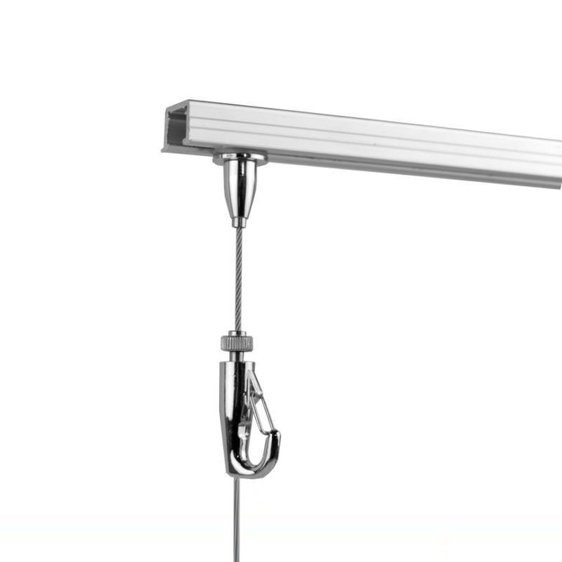 挂画轨道挂画器可移动画轨滑轨挂镜线画展学校画框挂画线预埋轨道 - 封面