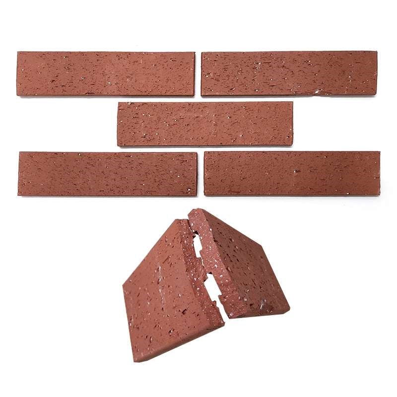 室外劈开砖外墙砖瓷砖乡村文化砖青灰砖别墅阳台红色墙面砖外墙砖