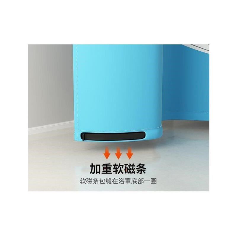 冬天洗澡浴罩保温保暖浴帐家用加厚保温罩浴室免安装围帐防水浴帘