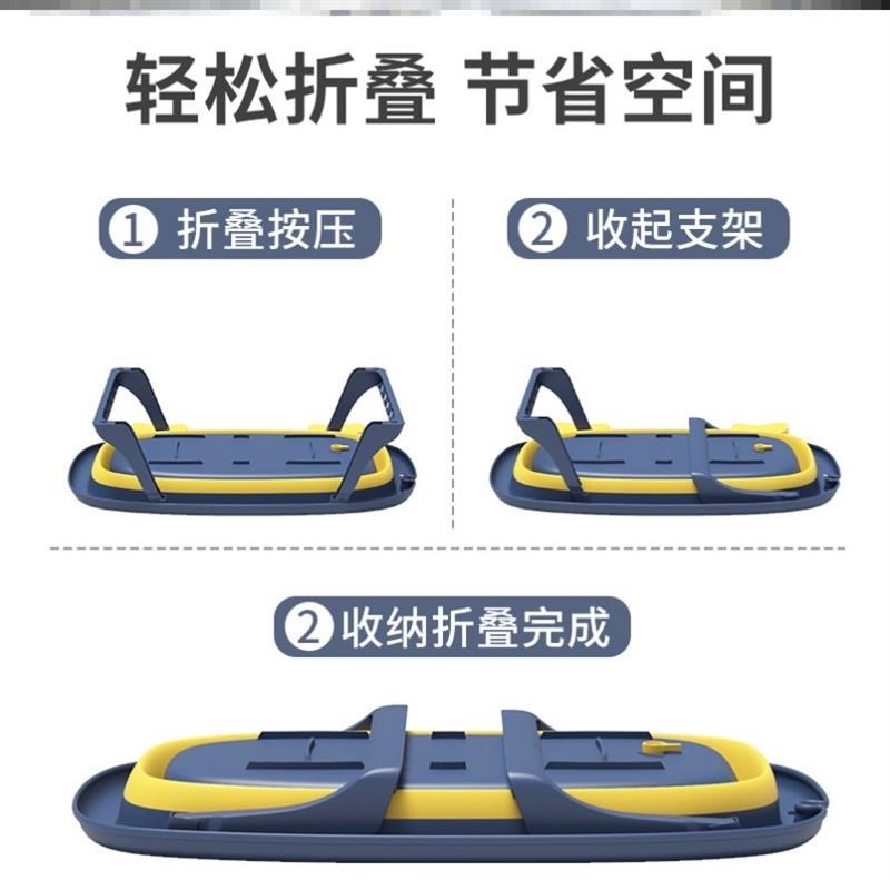 婴儿洗澡盆儿新生初生可折叠儿童0到一3岁以上浴盆加大号宝宝小童