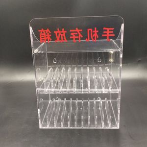 源头手机柜亚n克管有机玻璃保透柜力明挂壁收纳柜