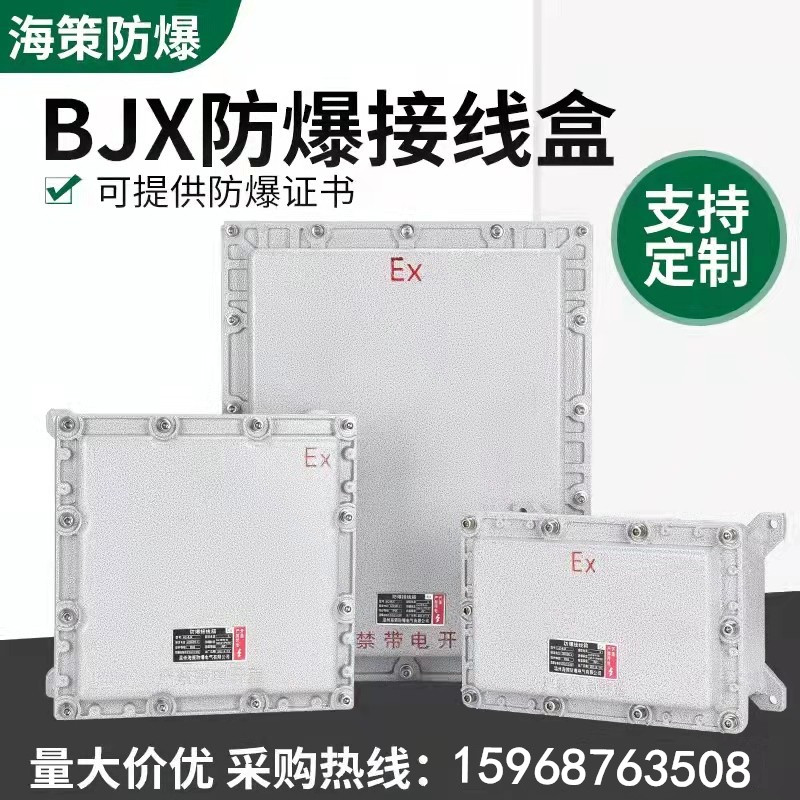 防爆配电箱空箱400*300监控接线箱控制检修照明动力防爆箱操作柱