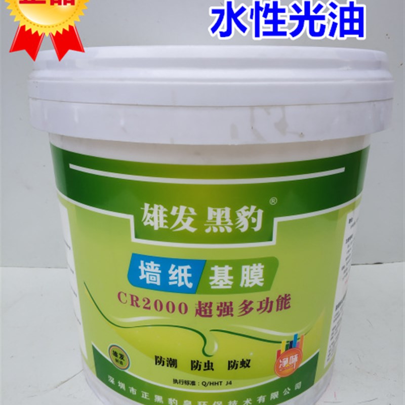 贴墙纸壁纸基膜家装环保大小桶基膜膜水性光油透墙面加固剂界面剂
