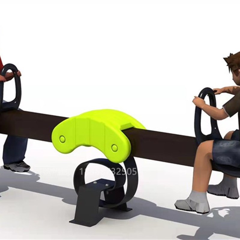 幼儿园小区儿童户外摇马室外公园游乐设施双人跷跷板摇摇乐翘翘板