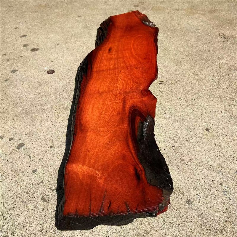 花梨木原木料实木板桌面板原木板料木方毛料边角料花梨茶台茶盘料