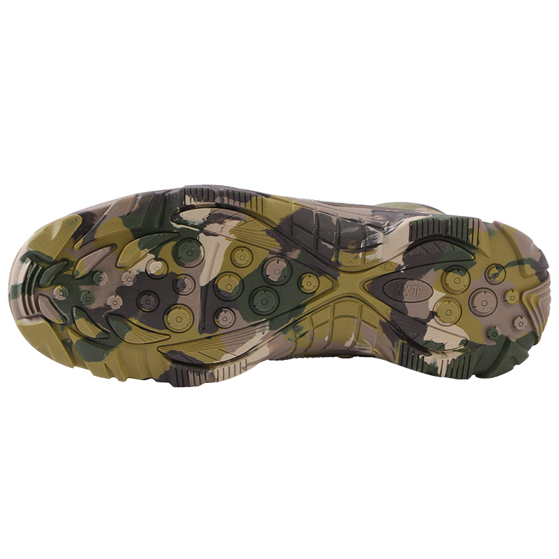 秋冬美式战靴战术靴作战训靴男防滑耐磨防水沙漠靴高帮透气登山鞋