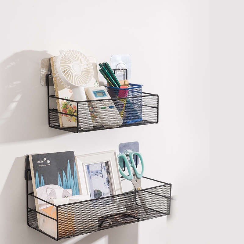 浴室置物架壁挂式卫生间角架洗漱台洗手间铁免打孔洗浴用品收纳架