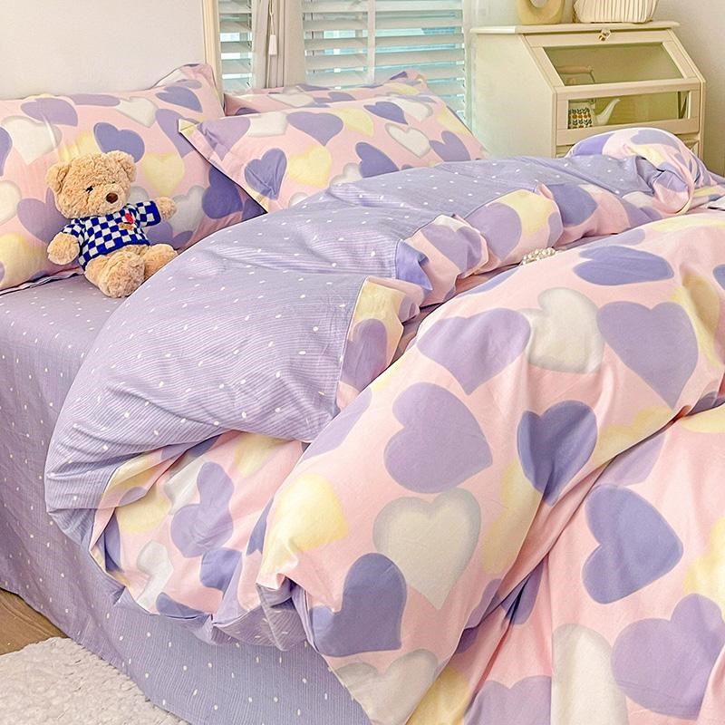 全棉纯棉被套单件被罩150x200x230学生宿舍被套少女180x220x240cm