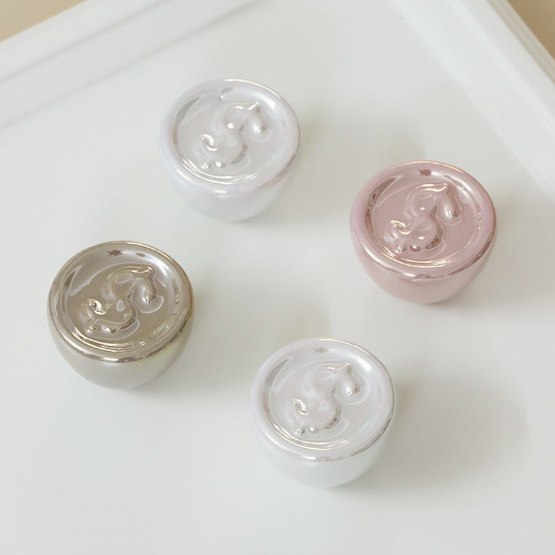 新款个性金币柜子拉手定制衣柜柜子橱柜门抽屉时尚灰色小把手