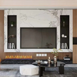 壁龛时尚装饰浴室嵌入式定制不锈钢隔板灯带淋浴房收纳柜置物架