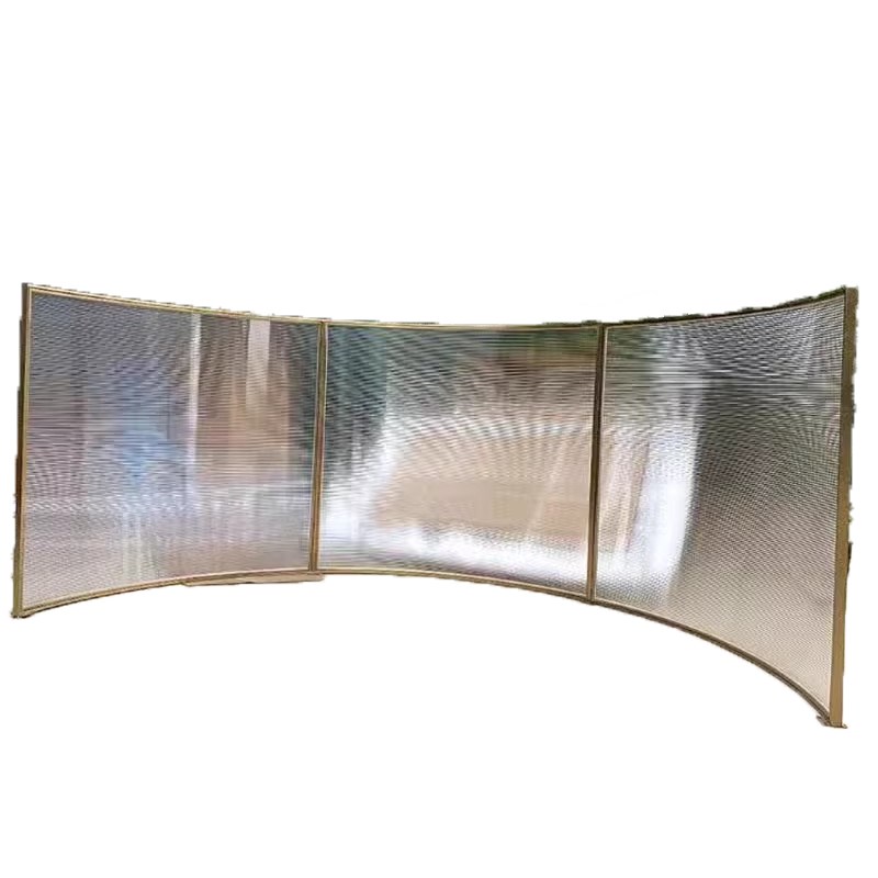 有机玻璃曲面UV喷印高透明亚克力板弧形定制加工丝印雕刻热弯制作