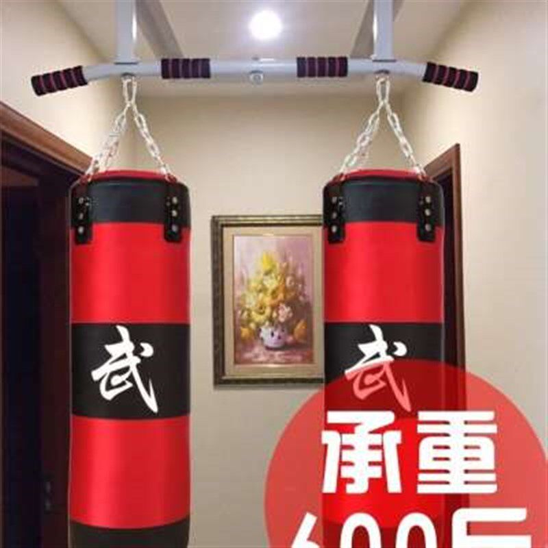 新款引体向上器家用单杠室内挂墙上加厚打孔吊杆悬挂顶装固定健身