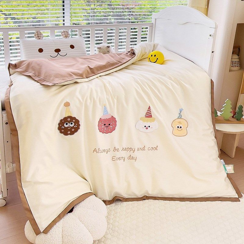 幼儿园被子三件套纯棉儿童午睡六件套被褥被套宝宝入园专用床品夏