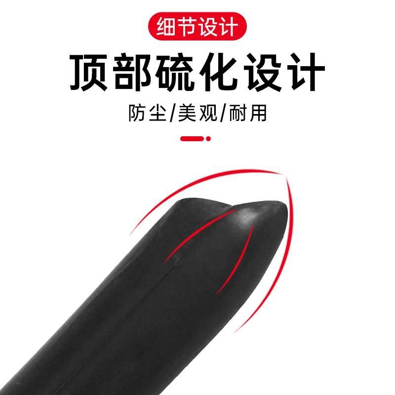 汽车b柱密封条车门缝防风汽车隔音改装全车降噪A柱隔音条防尘胶条