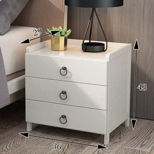 床头柜卧室简约现代小柜子简易小型床头收纳柜家用网红储物床边柜