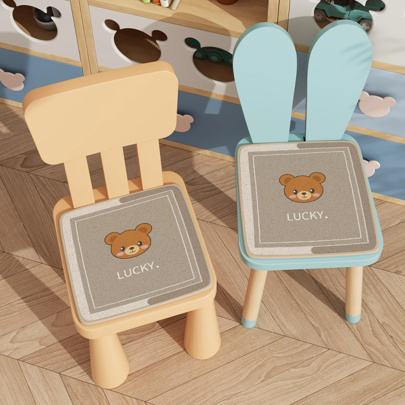 卡通正方形椅垫小板凳坐垫幼儿园小学生教师屁垫子家用儿童餐椅垫,居家布艺,椅垫,淘宝优惠券,粉丝福利购,淘宝优惠卷