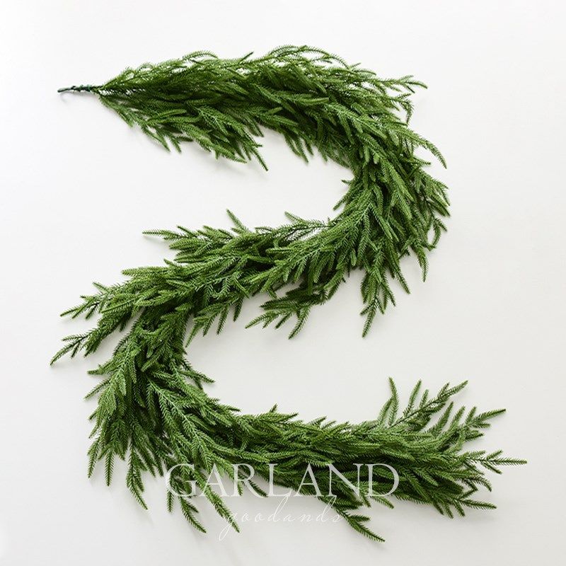 新款耶诞节装饰高档软胶手感PE耶诞藤条花环诺福克耶诞场景布置,节庆用品/礼品,圣诞装饰品,淘宝优惠券,粉丝福利购,淘宝优惠卷