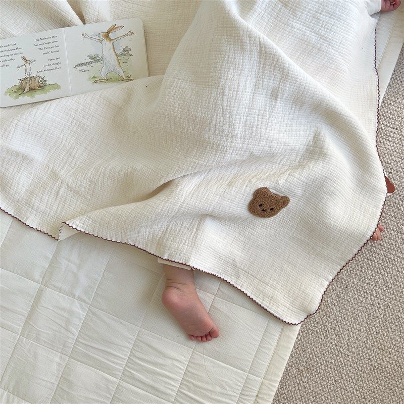 婴儿浴巾宝宝洗澡新生儿童盖毯比纯棉纱布超软吸水全棉初生毛巾被,婴童用品,婴童毛毯/盖毯,淘宝优惠券,粉丝福利购,淘宝优惠卷