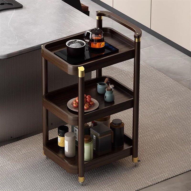 可移动小推车置物架带轮茶几家用沙发边柜餐边茶水车厨房多层架子,住宅家具,移动边几/推车,淘宝优惠券,粉丝福利购,淘宝优惠卷