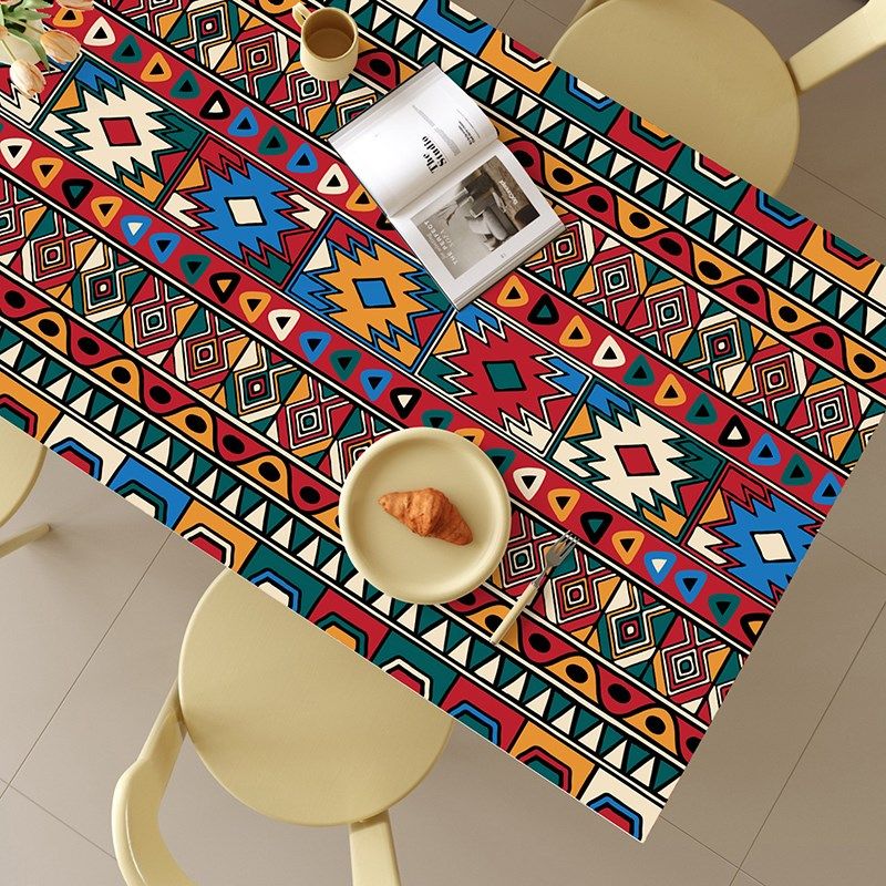 餐桌垫彩色桌面保护垫防水防油免洗方桌布台面垫子茶几圆桌垫定制