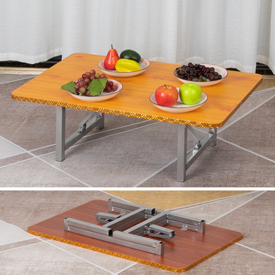 炕桌家用长方形折叠学习桌农村家用吃饭坐地式矮桌子写字桌小炕几