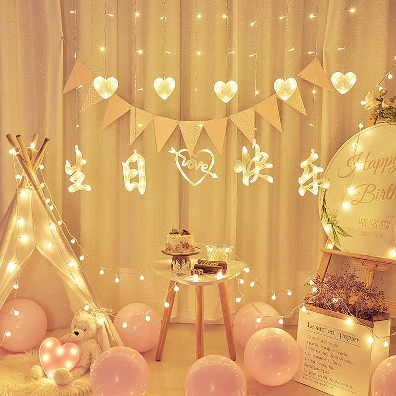 生日布置场景装饰套餐儿童宝宝周岁装扮场ktv背景窗帘灯生日快乐,节庆用品/礼品,装扮布置套餐,淘宝优惠券,粉丝福利购,淘宝优惠卷