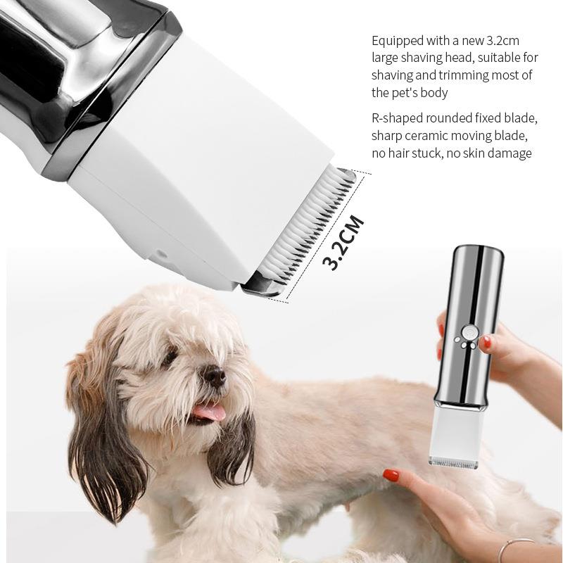 数显宠物电推剪剃毛器猫咪吸毛狗狗理发器低音脚掌除毛推子宠物用