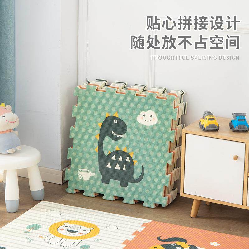 拼接爬爬垫XPE加厚婴儿无味爬行垫儿童家用客厅2CM地垫宝宝垫子