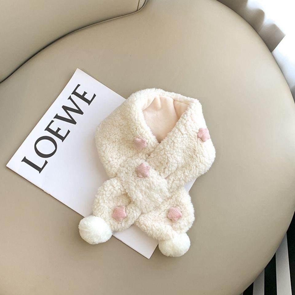 星星儿童围巾冬季柔软毛毛宝宝围脖可爱保暖加厚男女童防风脖套,服饰配件/皮带/帽子/围巾,围巾/丝巾/披肩,淘宝优惠券,粉丝福利购,淘宝优惠卷