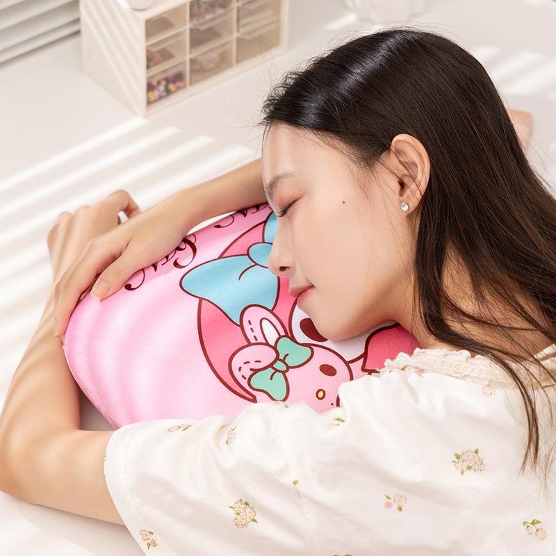 卡通双面午睡枕枕头办公室记忆棉趴睡枕护颈枕学生便携午休枕靠枕