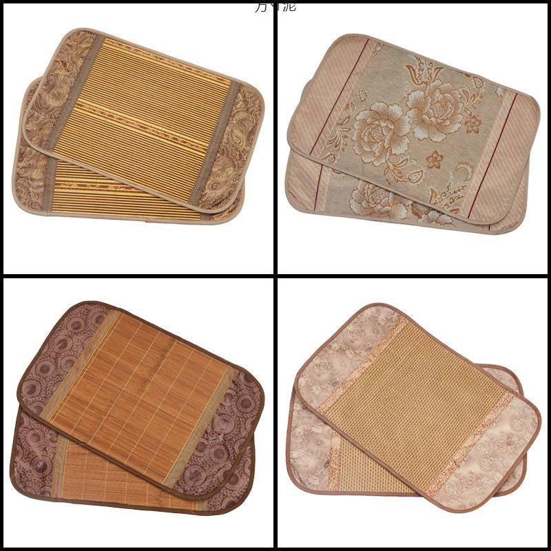 夏季竹枕套一对装冰丝枕套碳化枕套凉席枕芯套枕头套藤枕套信封式