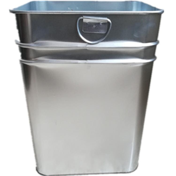xyt户外不锈钢垃圾桶内胆 镀锌板白铁皮垃圾箱果皮箱内桶专业定