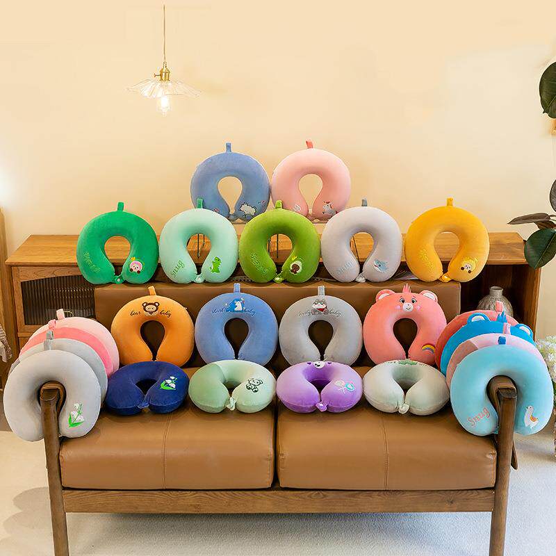 记忆棉U型枕护颈枕慢回弹脖枕套学生午睡抱枕出差旅行颈枕头枕