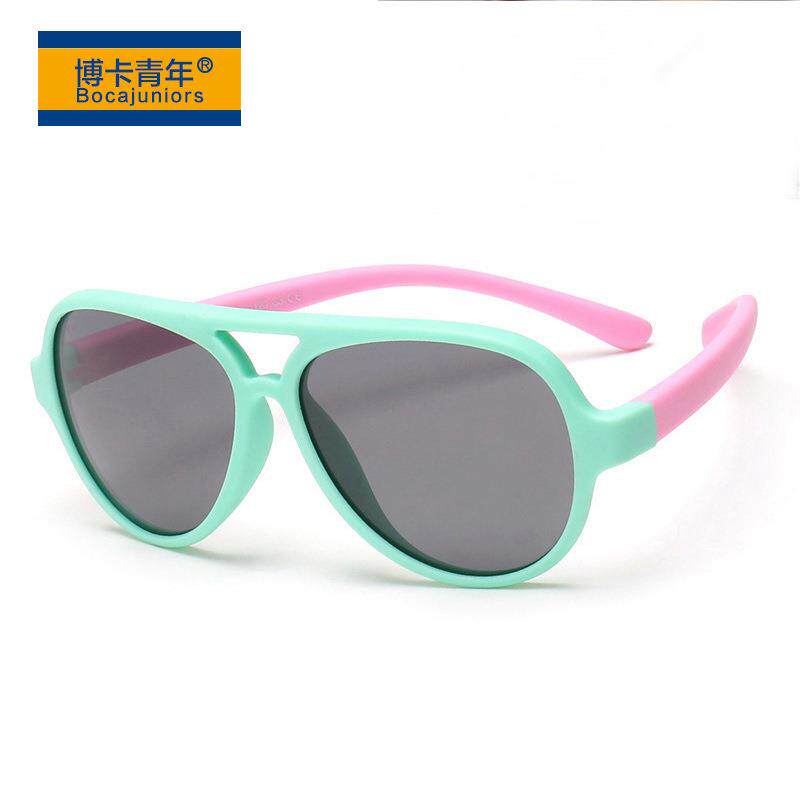 2025新款儿童太阳镜时尚偏光墨镜蛤蟆镜儿童太阳眼镜潮 893