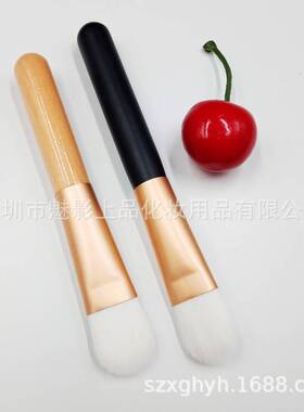现货化妆刷涂抹面膜刷面霜刷粉底液刷涂面膜刷子脸部软毛扁头便携