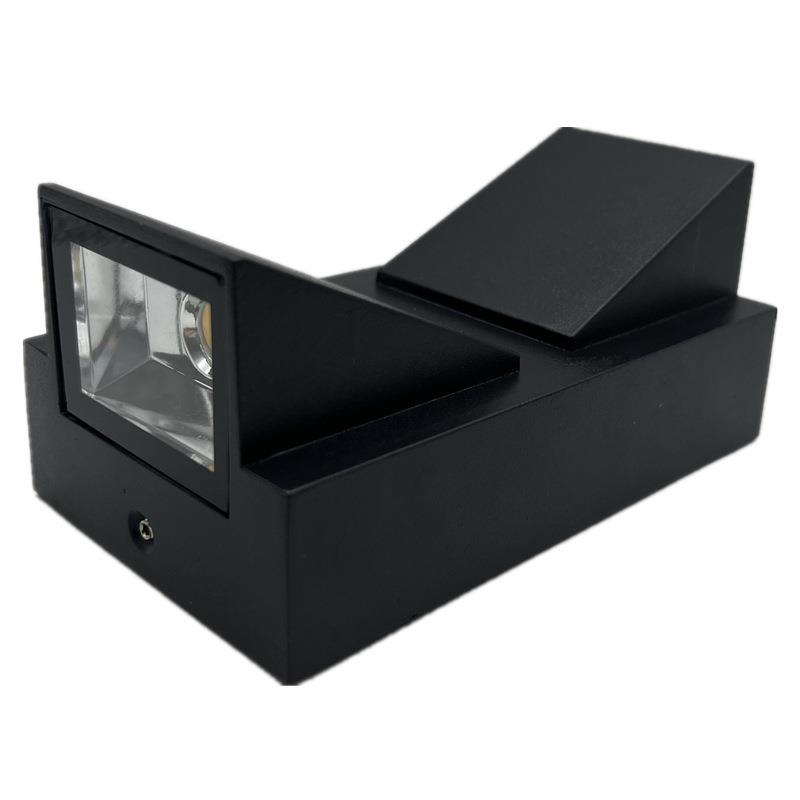 户外壁灯防水外墙灯上下照双头单头洗墙灯新中式室外灯方形单k双k