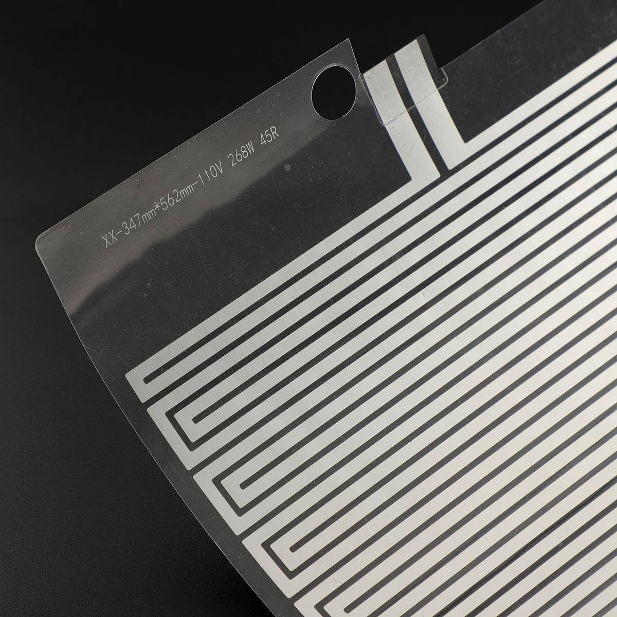 供应暖菜板pet铝箔加热板 办公室暖桌垫电暖器电热膜加热片