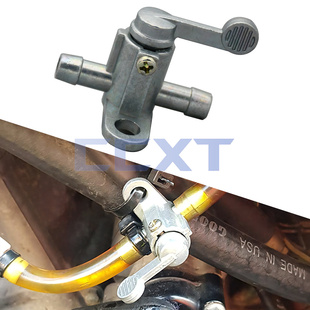 越野摩托车沙滩车踏板车PW50/80油箱两头汽油阀门一进一出油开关
