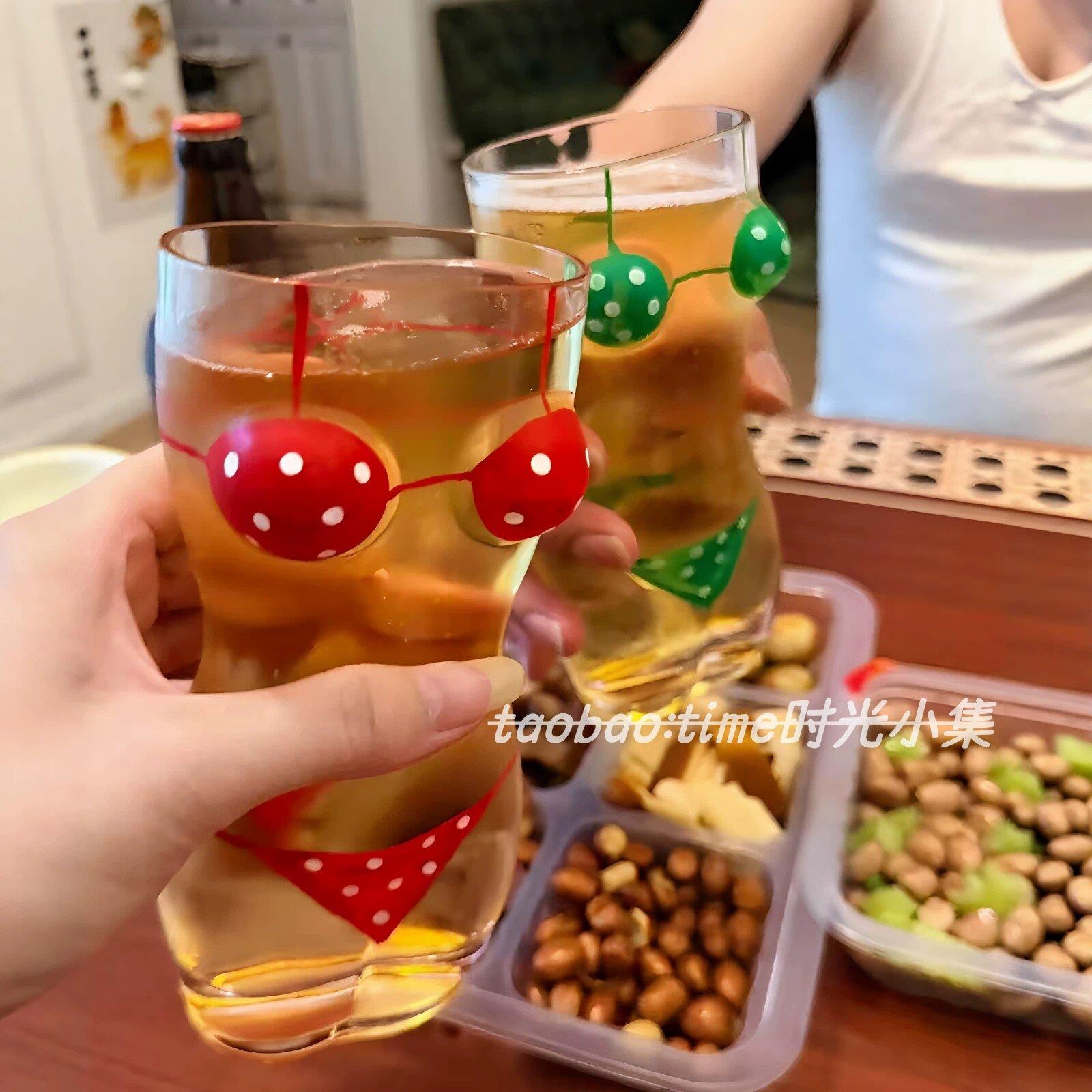 比基尼啤酒杯性感内衣玻璃杯餐厅酒吧朋友聚会欧美风个性调酒杯.
