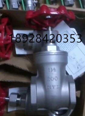 日本北泽蒸汽闸阀 KITZ不锈钢闸阀 进口内螺纹不锈钢闸阀 DN40