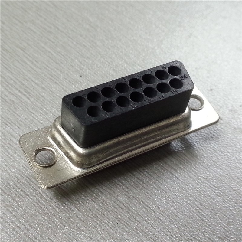 现货压线式DSUB 免焊9/15/25/26/37/44/62/78 打线式矩形公头母头