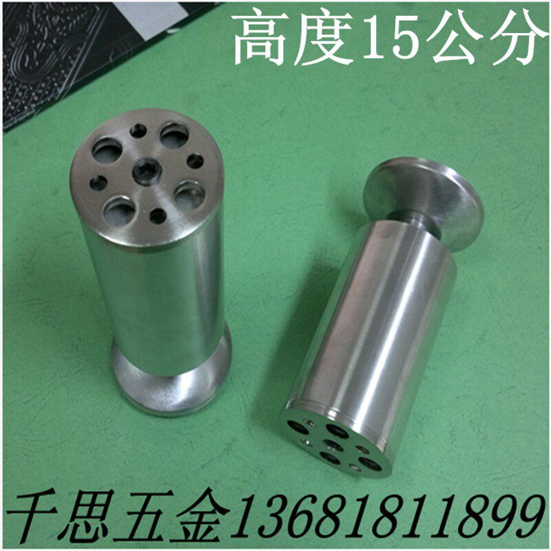 加厚不锈钢家具脚 调整脚 厨具脚 床脚 橱柜脚 50X150MM