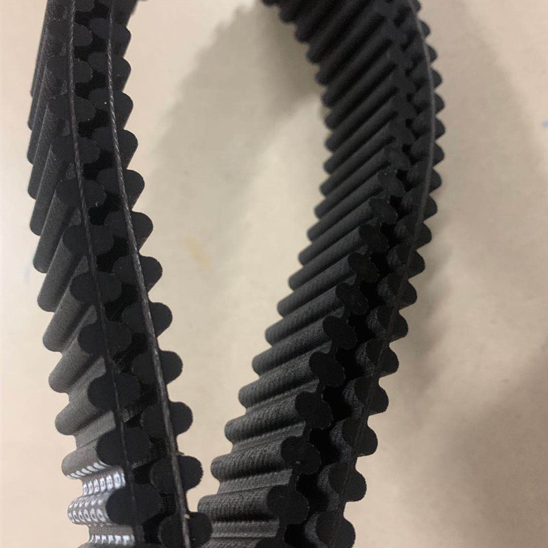 HTD双面齿同步带 DA5M1050 DA5M1060 DA5M1300圆弧齿开口接驳传动