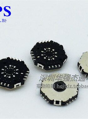 日本ALPS旋转开关SRBD180201大扭矩触控式薄型10方向开关8档位