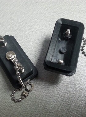 供应DB9PIN防水帽 优质Dsub串口公头防水盖RS232母头防水罩