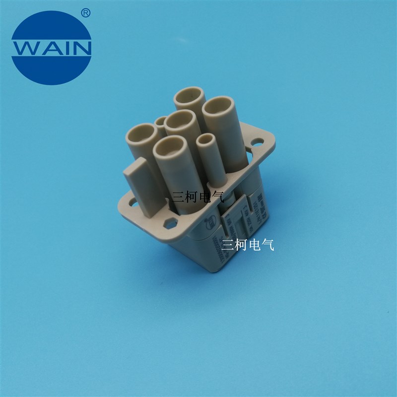 HQ-004/2-FC 4+2 6针母芯 WAIN唯恩40A10A HARTING哈丁重载连接器