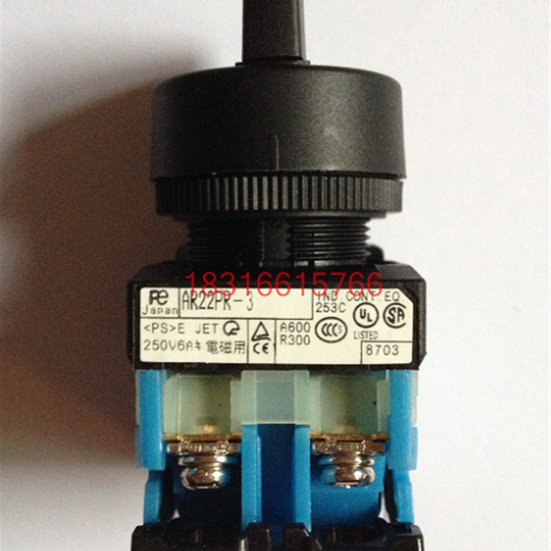 Fe富士3档选择开关AR22PR-3 AR22PR-311旋钮转换开关