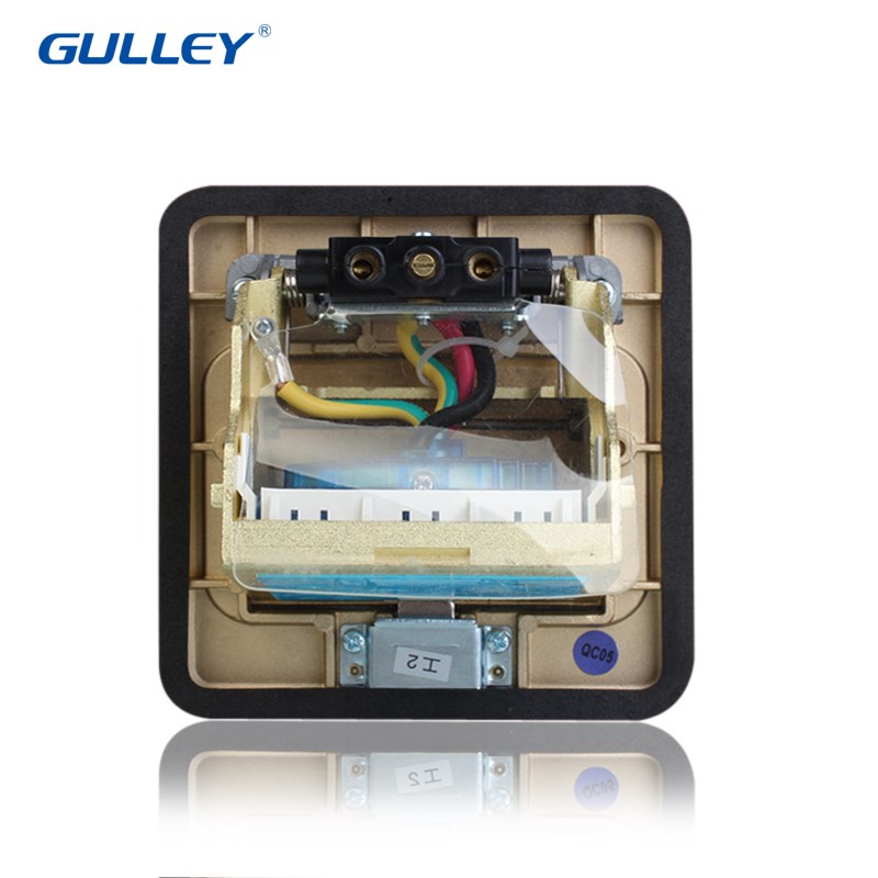 天天特价高级缓弹地插座全铜防水隐藏式电源五孔地面地板插面板