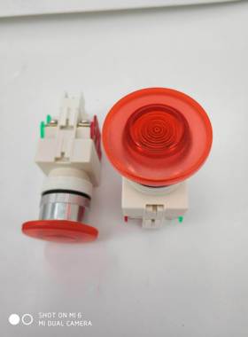 蘑菇头LAY7 PBCY090 LAY37一11DM带灯按钮开关10A控制高质量产品